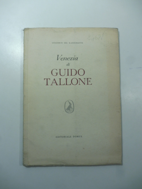 Venezia di Guido Tallone